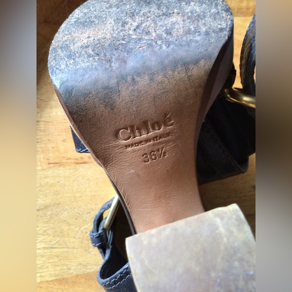 CHLOE vintage high heels size 6.5 - Picture 3 of 9